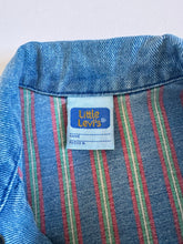 画像をギャラリービューアに読み込む, Vintage Levi’s Denim×Striped Denim Jean Jacket 4T (100cm)
