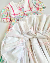 Load image into Gallery viewer, Vintage Handmade Pastel Floral Dress Kids 6 (115-120)
