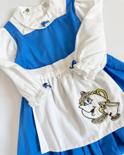画像をギャラリービューアに読み込む, Vintage/Y2K Disney Beauty and The Beast Mrs. Potts and Chip Apron Dress 4T (100cm)

