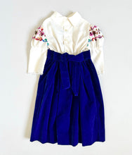 Load image into Gallery viewer, Vintage Sears Flower Embroidery Dress 2T (90-95cm)
