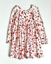 画像をギャラリービューアに読み込む, USED Hanna Andersson Holiday Stretched Dress Kids 8 (130cm)
