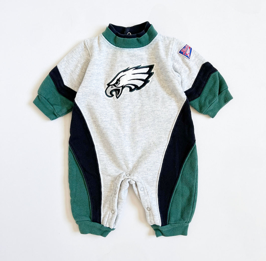 USED NFL Philadelphia Eagles Polo Jumpsuit 3/6M (60-65cm)