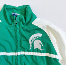 画像をギャラリービューアに読み込む, USED Majestic Athletic MSU (Michigan State University) Tracksuit 3/6M (60-65cm)
