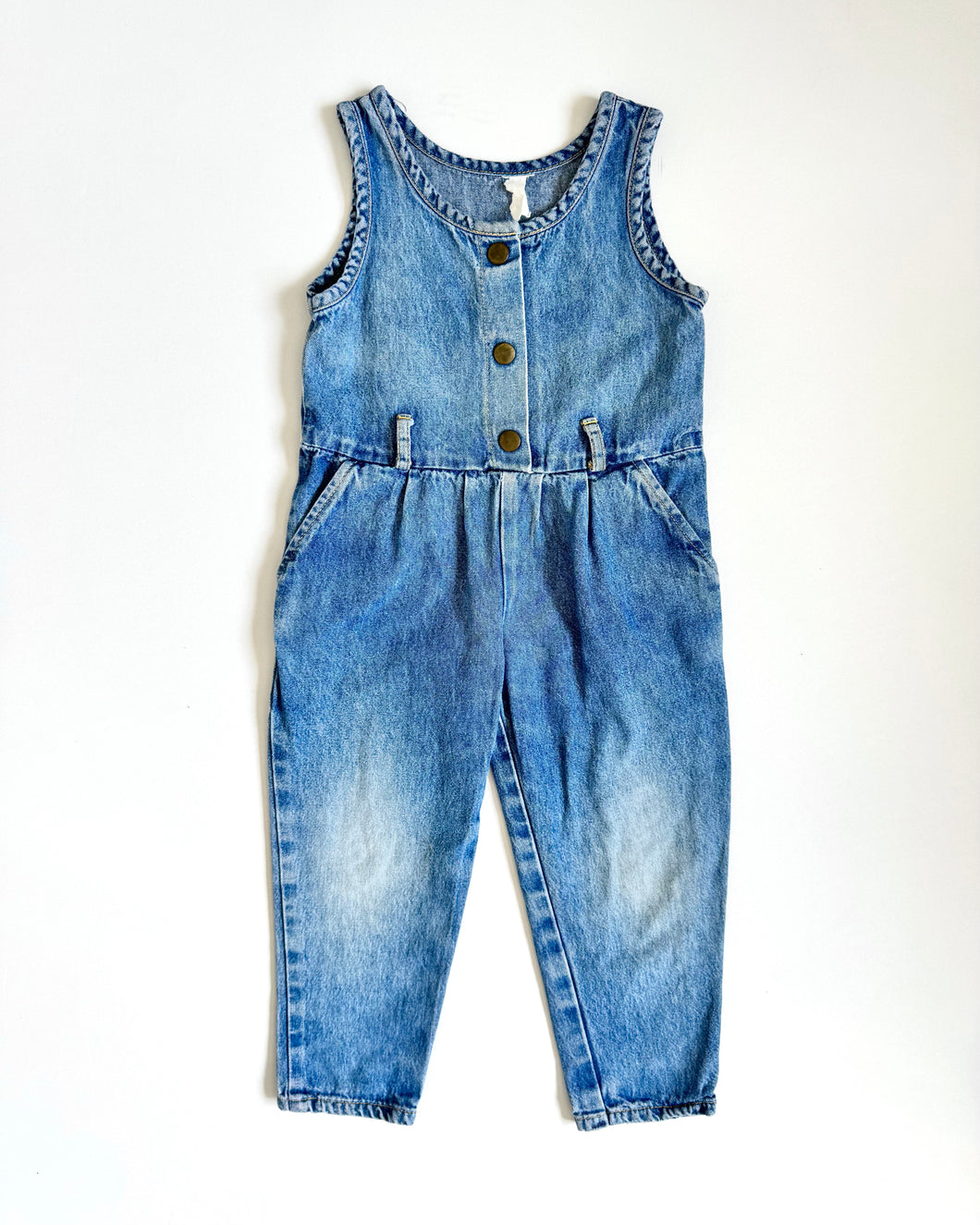 Vintage Denim Jumpsuit 2T (85-90cm)