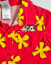 画像をギャラリービューアに読み込む, USED Disney Chip &amp; Dale Shirts 3T (95cm)
