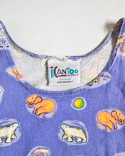 画像をギャラリービューアに読み込む, Vintage Animal AOP Tank Dress 6/7 (120-125cm)
