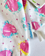 Load image into Gallery viewer, Vintage New(Deadstock) FIsher Price Heart AOP Turtleneck Bodysuit 18M (80cm)
