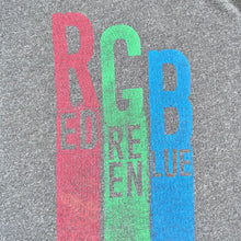 Load image into Gallery viewer, USED RGB (Red,Green,Blue) Ash Gray T-shirts 4T (100cm)
