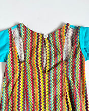 Load image into Gallery viewer, Vintage Hippie Zig Zag Dress 4T (100cm)
