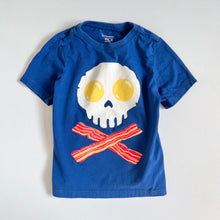 Load image into Gallery viewer, USED The Children’s Place Egg &amp; Bacon Skull T-shirts 4T (100cm)
