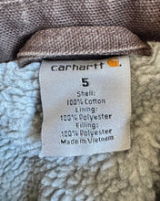 Load image into Gallery viewer, USED Carhatt Motor City Sherpa Espresso Jacket 5T (110cm)

