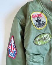 Load image into Gallery viewer, USED F-22 Air Force MA-1 Jacket 4T (100cm)
