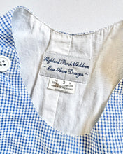 画像をギャラリービューアに読み込む, USED Fish Embroidery Jon Jon Rompers Plaids 3T (95cm)
