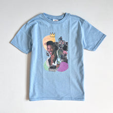 Load image into Gallery viewer, NEW Fresh Prince Graphic T-shirts Light Blue 5/6 (120cm)
