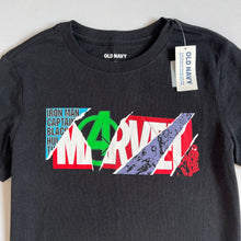 画像をギャラリービューアに読み込む, NEW OLD NAVY MARVEL T-shirts S-6/7 (120cm)
