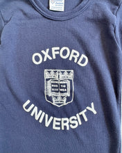 画像をギャラリービューアに読み込む, USED Oxford University Navy Blue T-shirt 2/3T (90-95cm)

