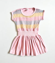 画像をギャラリービューアに読み込む, Vintage Mesh Pink Dress 4/5T (100cm)
