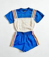 Load image into Gallery viewer, Vintage Mesh T-shirt &amp; Shorts Set 2T (90cm)
