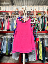 Load image into Gallery viewer, Vintage Kitten Cat Pink Tank Top 3T (95cm)
