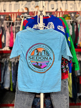 Load image into Gallery viewer, USED Sedona Arizona Sky Blue T-shirt Kids XS/5T (110cm)
