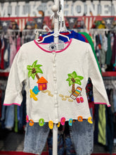 Load image into Gallery viewer, Vintage Heartsrings Tropical Knit Cardigan 5/6T (110cm)
