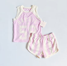 画像をギャラリービューアに読み込む, NEW Barbie×Grayson Mini Pastel Pink  Tank &amp; Shorts Set 5T (110cm)
