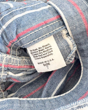 Load image into Gallery viewer, Vintage OshKosh B’gosh Beach Dog Short Overall 7 (120-125cm)
