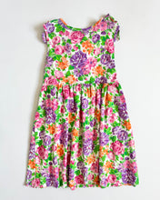 画像をギャラリービューアに読み込む, Vintage Floral Tank Top Dress Kids 8/10 (130-135cm)
