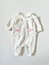 Load image into Gallery viewer, Vintage Little Me Floral/Lace Jumpsuit Newborn (55cm)
