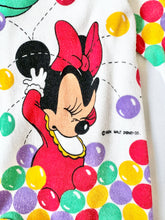 Load image into Gallery viewer, Vintage 1984 Disney Baby Mickey, Minnie and Daisy Gum Ball Jumpsuit 3-6M (60-65cm)
