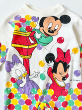 Load image into Gallery viewer, Vintage 1984 Disney Baby Mickey, Minnie and Daisy Gum Ball Jumpsuit 3-6M (60-65cm)
