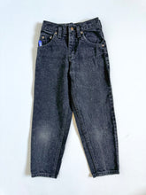 Load image into Gallery viewer, Vintage Lee Black Denim 8 Slim/Best fits 6-7 (115-120cm)
