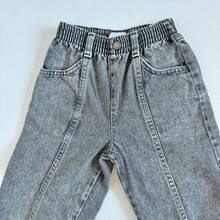 Load image into Gallery viewer, Vintage Little Levi’s Black Denim Jogger Pants 6 (110-115cm)
