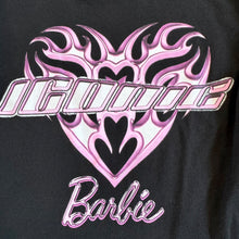 Load image into Gallery viewer, USED Barbie Biker Long Sleeve Crop T-shirts S/Kids 8-10 (130-140cm)
