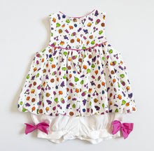 画像をギャラリービューアに読み込む, Vintage Nanette Fruits Print Bubble Rompers 18M (75-80cm)
