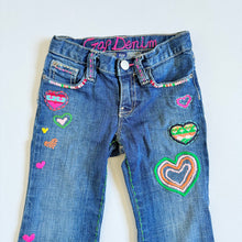 Load image into Gallery viewer, USED Baby GAP Embroidery Bootcut Denim 3T (95cm)
