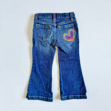 Load image into Gallery viewer, USED Baby GAP Embroidery Bootcut Denim 3T (95cm)
