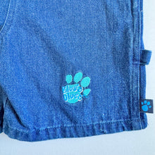 Load image into Gallery viewer, Vintage 2000 Blue’s Clues Denim Short Overall 4T (100cm)
