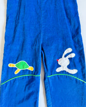 Load image into Gallery viewer, Vintage The Hare and the Tortoise Corduroy Overall 3/4T (95-100cm)
