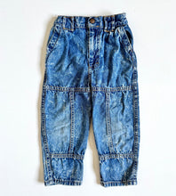 画像をギャラリービューアに読み込む, Vintage Billy The Kid Acid Wash Denim Pants 3T (95cm)

