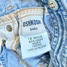 Load image into Gallery viewer, Y2K OshKosh B’gosh Denim Skirt Overall 18M (80cm)
