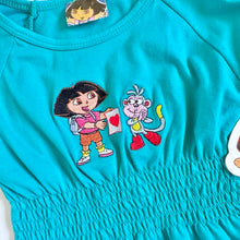 Load image into Gallery viewer, Y2K 2008 Nickelodeon DORA Tunic Top 3-4T (95-100cm)
