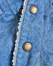 Load image into Gallery viewer, Vintage Denim/Sherpa Vest 18M (80cm)
