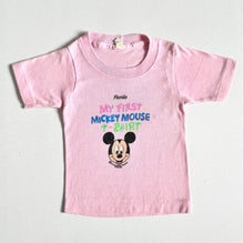 Load image into Gallery viewer, Vintage Disney “My First Mickey Mouse T-Shirts 18-24M (80cm)
