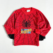 画像をギャラリービューアに読み込む, Vintage 1994 Spider-Man Long Sleeve T-shirt 6 (115-120cm)
