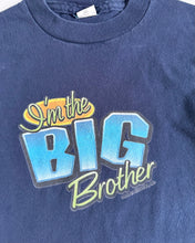 Load image into Gallery viewer, Vintage “I’m The Big Brother” Navy Blue T-shirt 4T (100cm)
