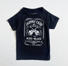 画像をギャラリービューアに読み込む, USED Johnny Cash “Man In Black” T-shirts 3T (90-95cm)
