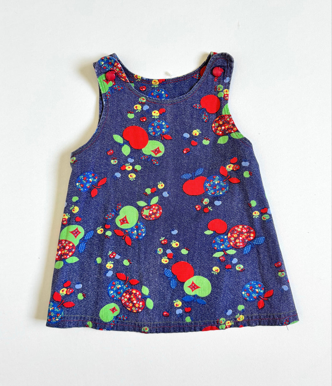 Vintage Retro Apple Tank Top 5T (100-110cm)