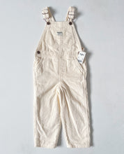 Load image into Gallery viewer, New OshKosh B’gosh Ivory White Corduroy Overall 4T (100cm)
