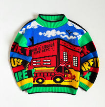 Load image into Gallery viewer, Vintage Hot Cashews Fire Truck Sweater 5/6 (110-115cm)

